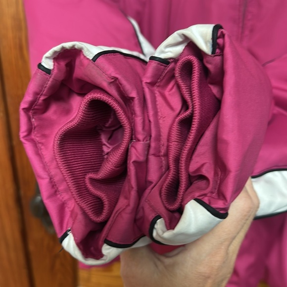 Covington Pink with white stripe size XL winter coat - Picture 6 of 16